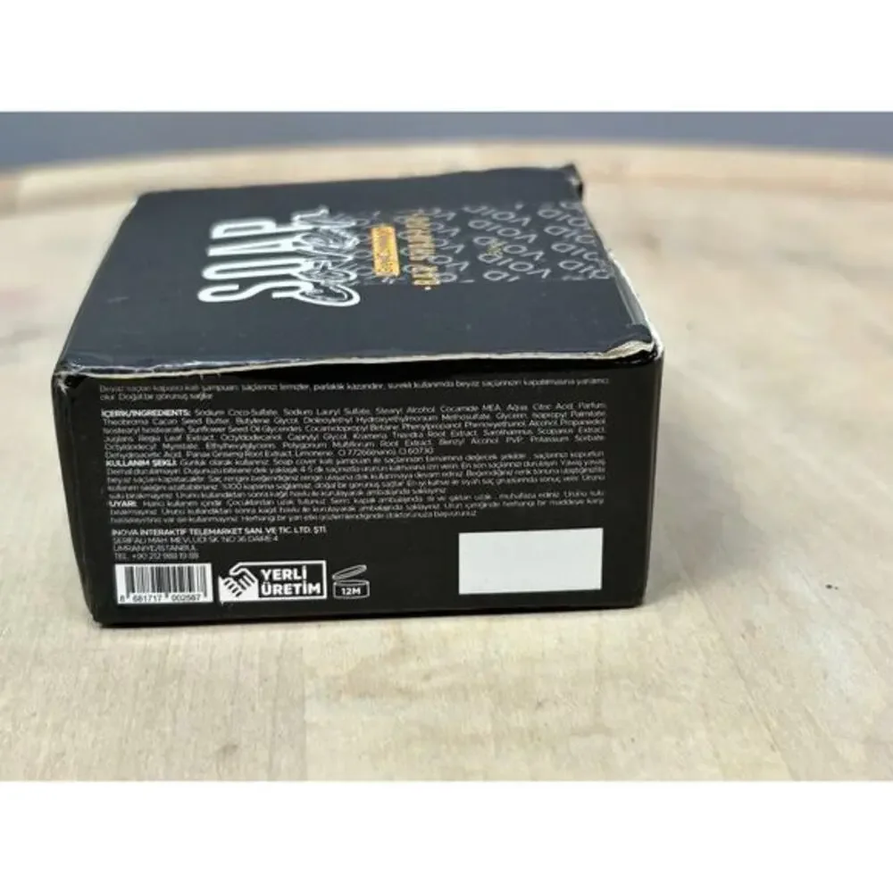 Soap‎ Cover Grey Coverage Bar Shampoo 50 Gram